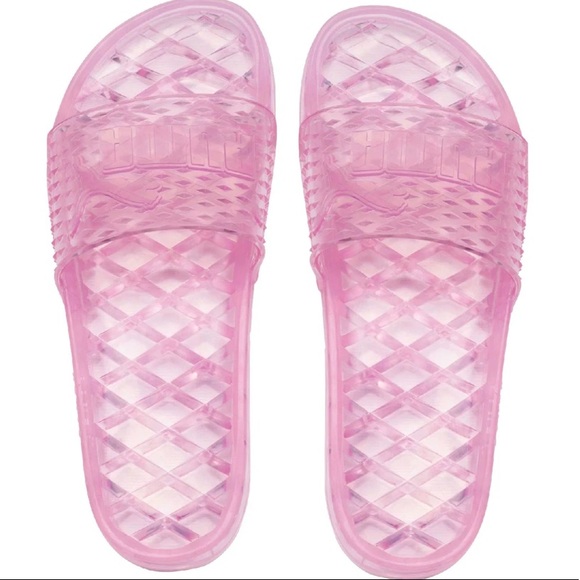 Rihanna Shoes - FENTY PRISM PINK JELLY SLIDES RIHANNA PUMA